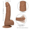 CALIFORNIA EXOTICS - SILICONE STUDS 15.24 CM BROWN