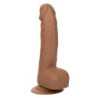 CALIFORNIA EXOTICS - SILICONE STUDS 15.24 CM BROWN