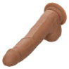 CALIFORNIA EXOTICS - SILICONE STUDS 20.32 CM BROWN