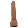 CALIFORNIA EXOTICS - SILICONE STUDS 20.32 CM BROWN