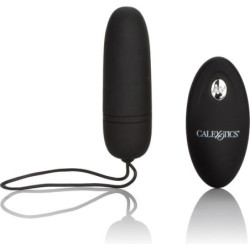 CALIFORNIA EXOTICS - HUEVO VIBRADOR DE SILICONA CON MANDO NEGRO