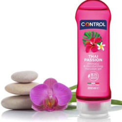 CONTROL - 2 EN 1 MASSAGE & PLEASURE THAI PASSION 200 ML