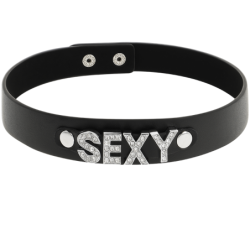 COQUETTE - CHIC DESIRE CHOKER CUERO VEGANO SEXY