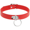 COQUETTE - CHIC DESIRE COLLAR CUERO VEGANO ROJO ACCESORIO WOMAN FETISH