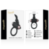 COQUETTE TOYS - COCK RING ANILLO VIBRADOR NEGRO / GOLD