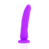 DELTA CLUB - TOYS ARNES + DILDO LILA SILICONA MEDICA 17 X 3 CM