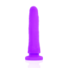 DELTA CLUB - TOYS ARNES + DILDO LILA SILICONA MEDICA 17 X 3 CM