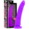 DELTA CLUB - TOYS ARNES + DILDO LILA SILICONA MEDICA 23 X 4.5 CM