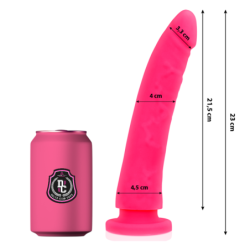 DELTA CLUB - TOYS DILDO ROSA SILICONA MEDICA 23 X 4.5 CM