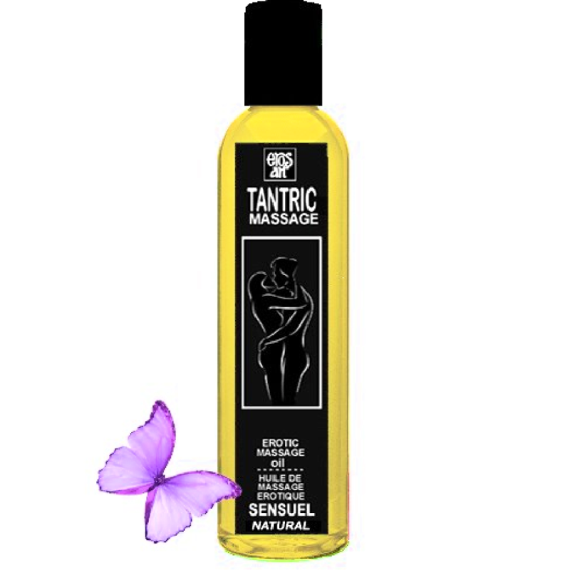 EROS-ART - ACEITE MASAJE TANTRICO NATURAL Y AFRODISÍACO NEUTRAL 200 ML