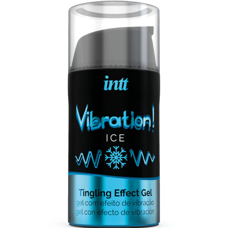 INTT - POTENTE ESTIMULANTE ÍNTIMO GEL VIBRADOR EFECTO FRÍO 15ML