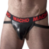 MACHO - MX25RC JOCK CUERO ROJO M