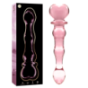 NEBULA SERIES BY IBIZA - MODELO 21 DILDO CRISTAL BOROSILICATO 20.5 X 3.5 CM ROSA