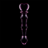 NEBULA SERIES BY IBIZA - MODELO 21 DILDO CRISTAL BOROSILICATO 20.5 X 3.5 CM ROSA