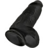 KING COCK - PENE REALISTICO CHUBBY 23 CM NEGRO