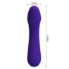 PRETTY LOVE - CETUS VIBRADOR RECARGABLE LILA