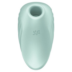 SATISFYER - PEARL DIVER ESTIMULADOR Y VIBRADOR VERDE