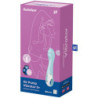 SATISFYER - AIR PUMP VIBRATOR 5+ VIBRADOR PUNTO G INFLABLE APP AZUL