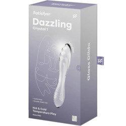 SATISFYER - DAZZLING CRYSTAL TRANSPARENTE