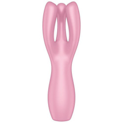 SATISFYER - THREESOME 3 VIBRADOR ROSA