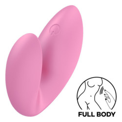 SATISFYER - LOVE RIOT VIBRADOR DEDAL ROSA