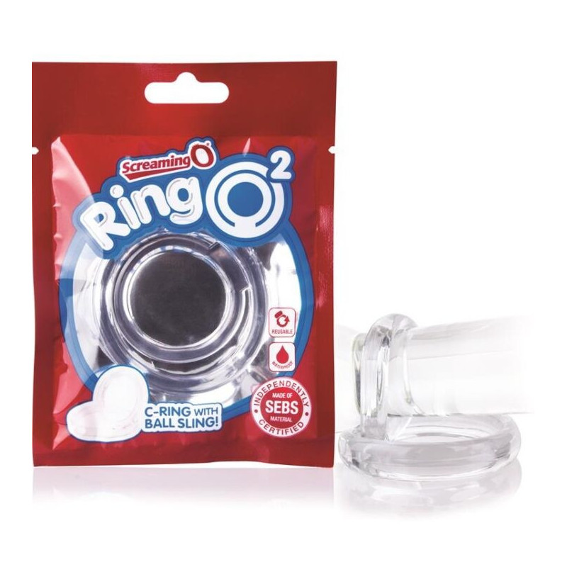 SCREAMING O - ANILLO RINGO 2 TRANSPARENTE