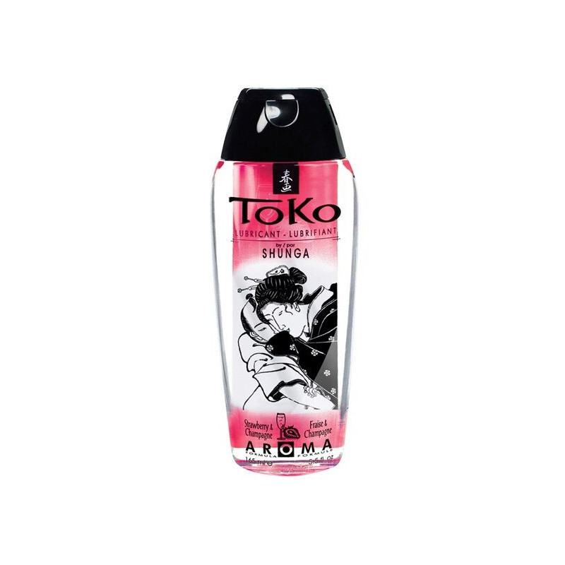 SHUNGA - TOKO AROMA LUBRICANTE FRESAS Y CHAMPAGNE