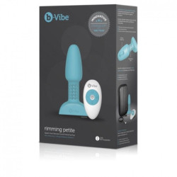 B-VIBE - RIMMING CONTROL REMOTO ANAL PLUG PETITE TEAL