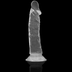 X RAY - CLEAR DILDO TRANSPARENTE 19 CM X 4 CM