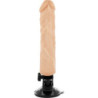 BASECOCK - VIBRADOR REALISTICO CONTROL REMOTO NATURAL 21 CM