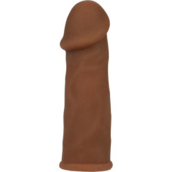 CALIFORNIA EXOTICS - FUTUROTIC FUNDA EXTENSION PENE MARRON