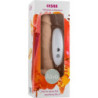 ALIVE - CESAR PENE REALISTICO VIBRADOR & ROTADOR 17.5 CM